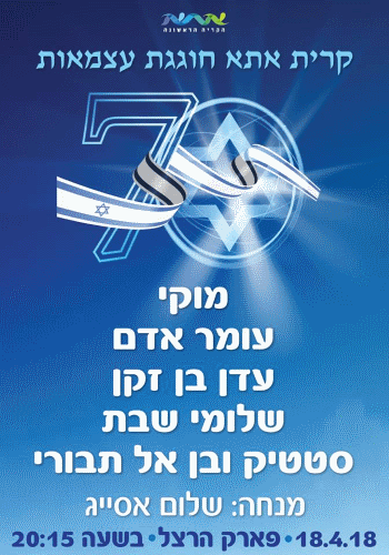 יום העצמאות 2018 בקריית אתא, אתר לגדול
